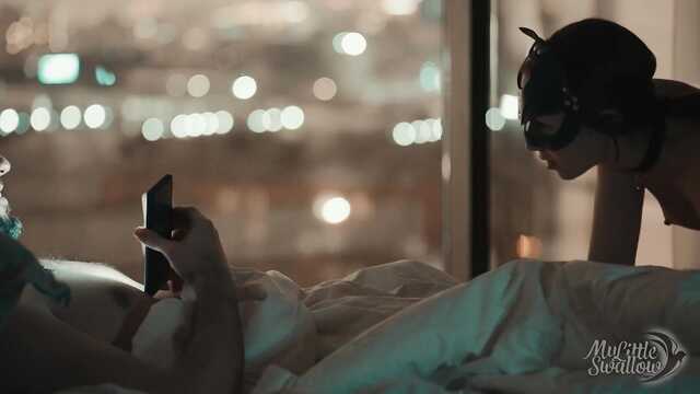 От такого нежного минета хуй моментально сливает сперму