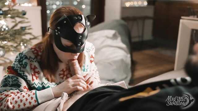 The guy has never received such a nice blowjob before