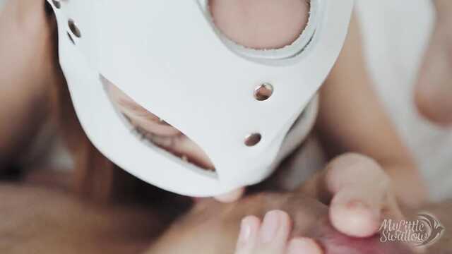 Budząc Loda faceta Laska dostała spermę w usta