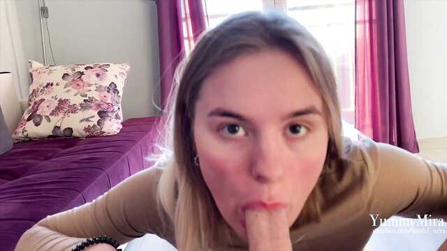 Милая сучка прется от секса с сожителем