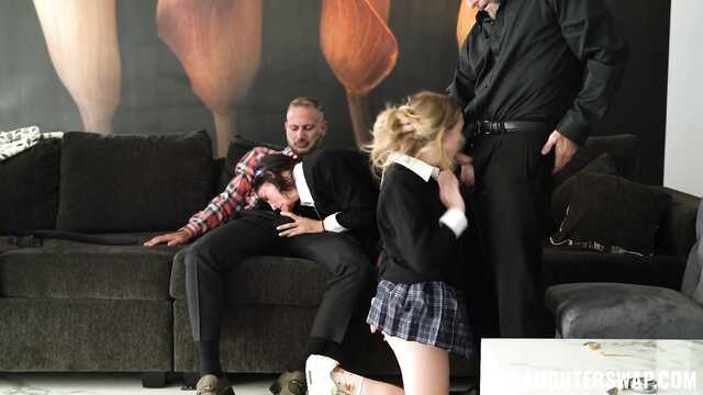 Starsi nauczyciele zorganizowali trójkąt z pierwszoklasistami