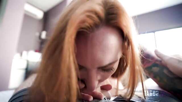 Не мешкая засадил прибор в растянутую пилотку мачехи