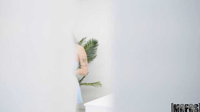 Грудастая пришла в дикий восторг от черного члена