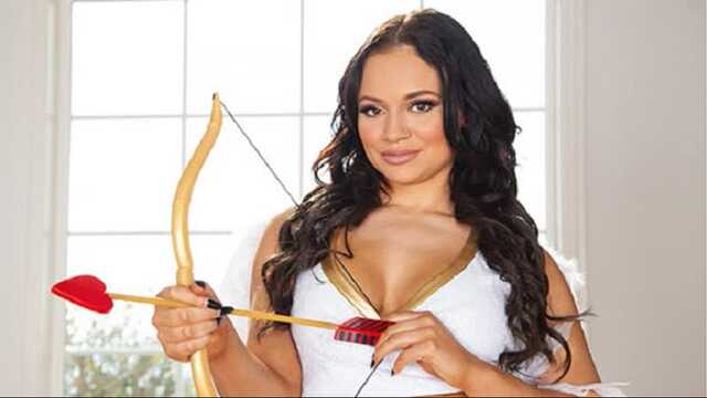 Ебля с красавицей на День Святого Валентина