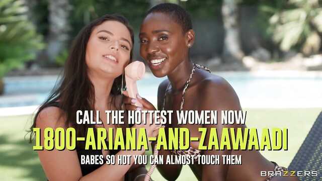 Везунчик жарит негритянку и белокожую брюнетку