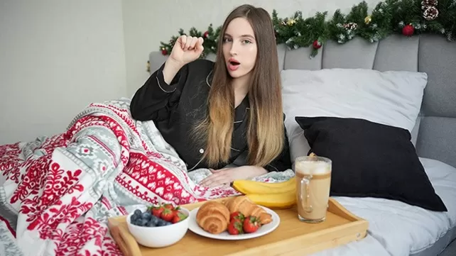 Рождественское порево с милой сестрой