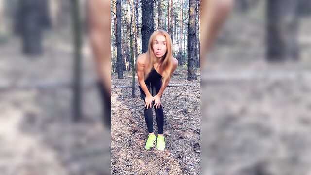 Лесные анальные приключения