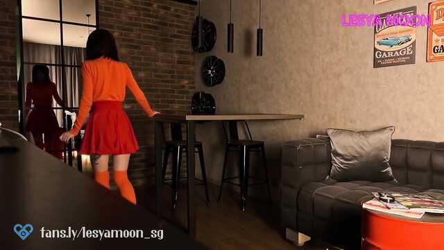 Соблазнила короткой юбкой и получила жесткий трах