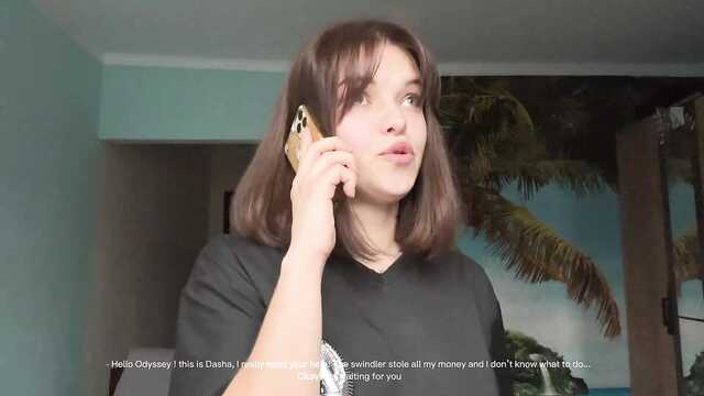 Разорвал обтягивающие шорты на попе и потрахал