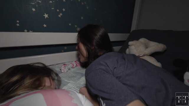 Наш отчим ебет нас, но мы никому не расскажем