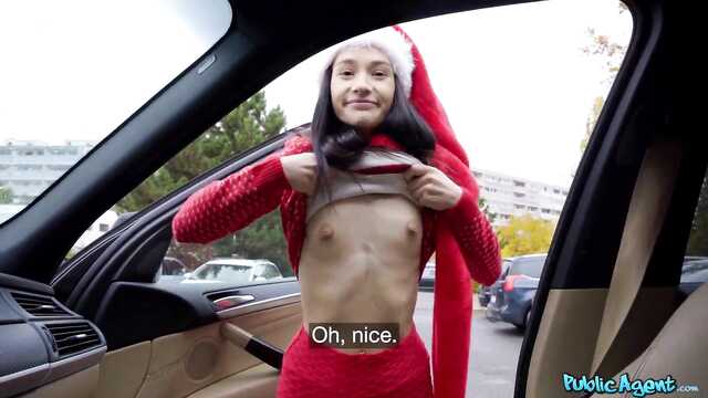 Рождественский пикап для худышки