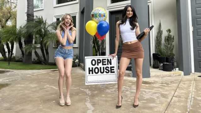 Уселась пушистой киской на ствол нового любовника