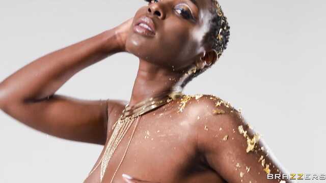 Фантастическй секс с африканской моделью