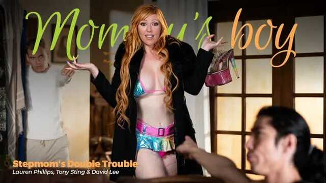 Как же зашла мамке ебля дуплетом