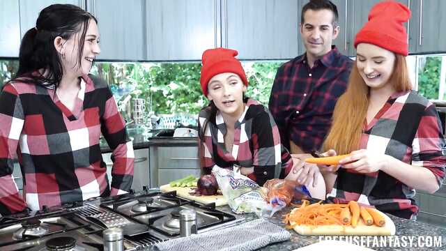 День Благодарения в доме семейного разврата