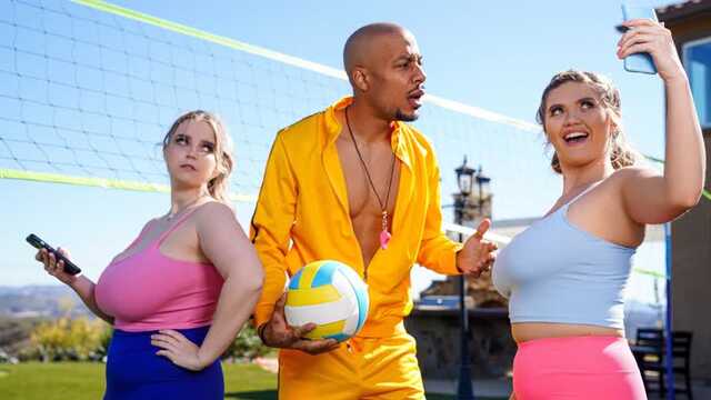 Давайте замутим тройничок вместо игры в волейбол