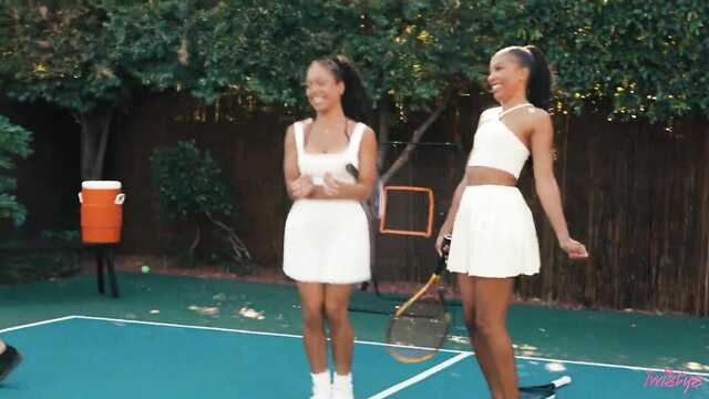 Как опраздновать победу в теннисе?