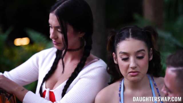 Приятное завершение семейного пикника