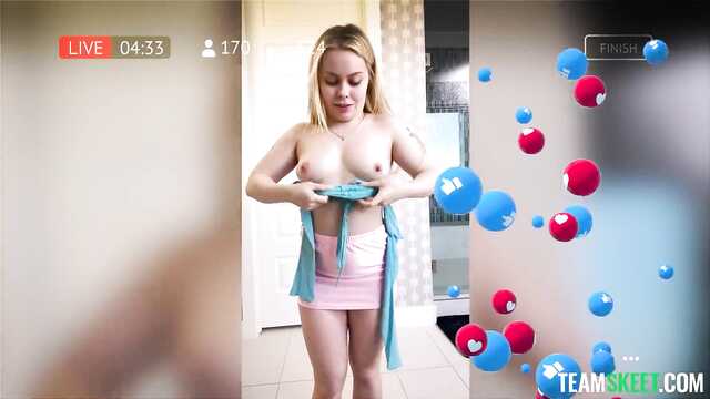 Какой лихой черный достался блондиночке