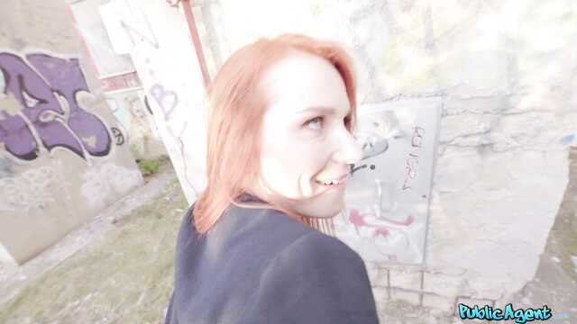 Русская рыжая - жертва пикапера