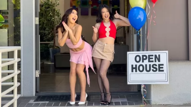 Тут живут азиатки готовые к тройничку