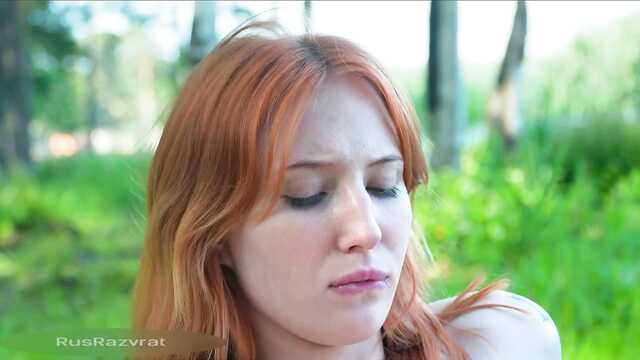 Лесбийское свидание на природе