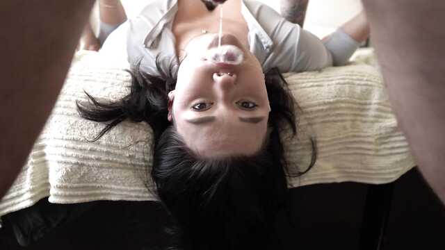 Угости меня своим вкусным семенем!