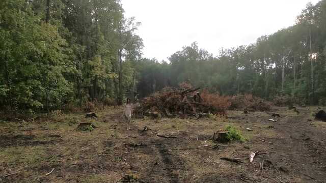 Очень грязная ебля в луже