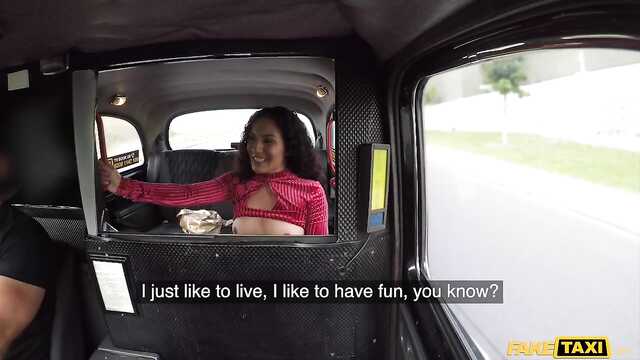 Za przejazd taksówką Laska zapłaciła w naturze