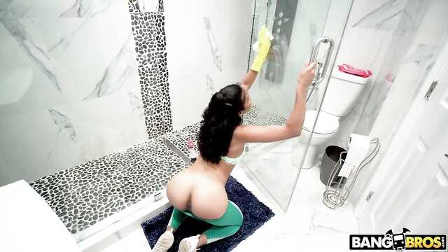 Бірнеше жүз үшін трахнул симпатичную шмару бастап тазалау компаниясы