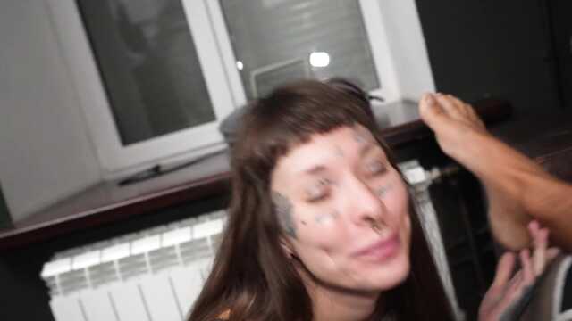 Реально растянутый до предела анал