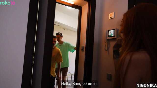 Групповушка в общаге универа