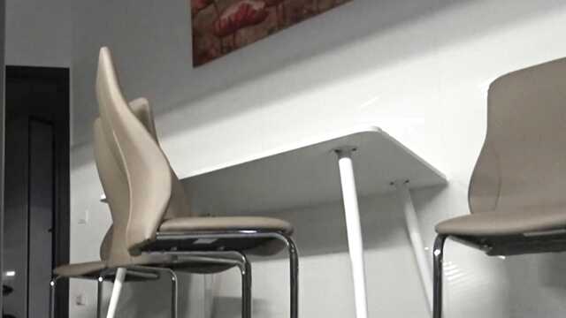 Анальная измена на кухне