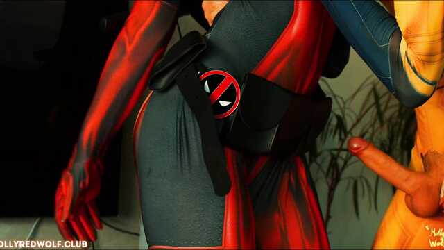 Дэдпул против Росомахи. Домашнее порево