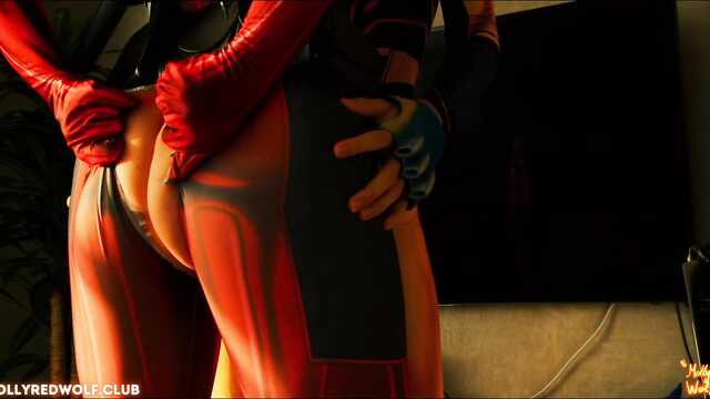 Дэдпул против Росомахи. Домашнее порево