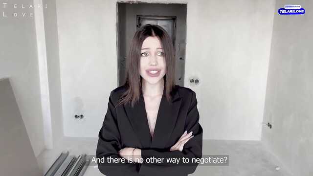 Отсос от старательной риелторши