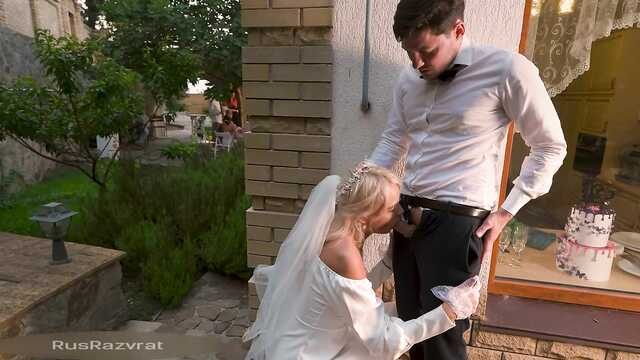 Неверная невеста изменяет во время свадьбы