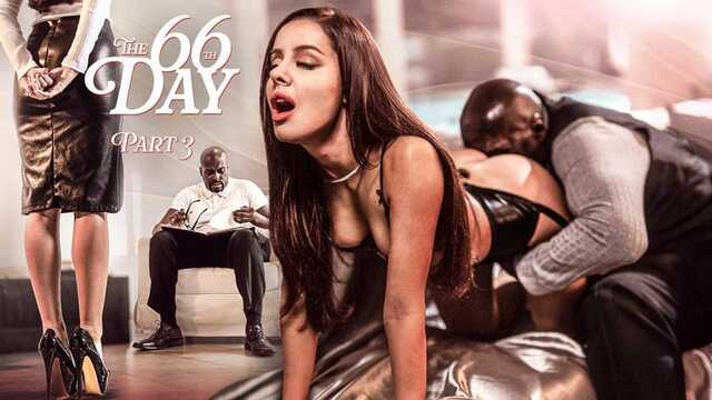 Черный господин глубоко входит в киску замужней