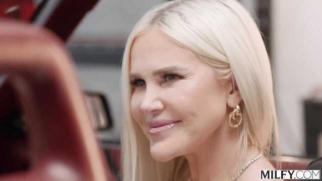 Случай в автосервисе с милфой