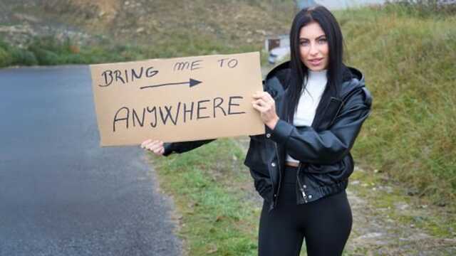 Дорожная секс история, классный трах в фургоне