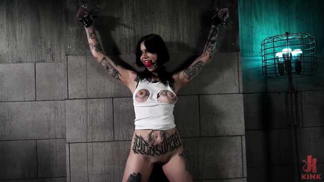 Хорошенькая рабыня сексуально унижена господином