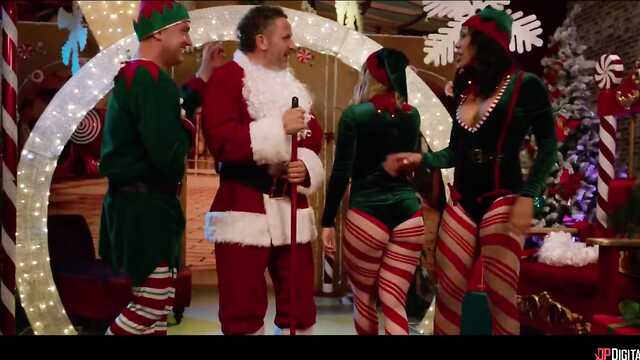 Новогодняя секс вечеринка развратных американцев