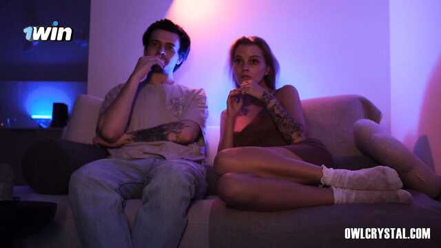 Просмотр фильма с сестрой закончился минетом