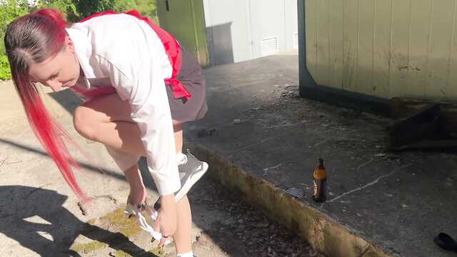 Хватит пить пиво, давай лучше засажу тебе в попку