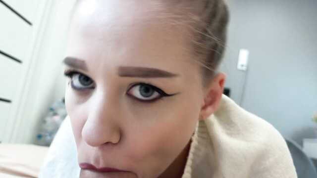 Мне нужна маска их спермы, кончи на личико