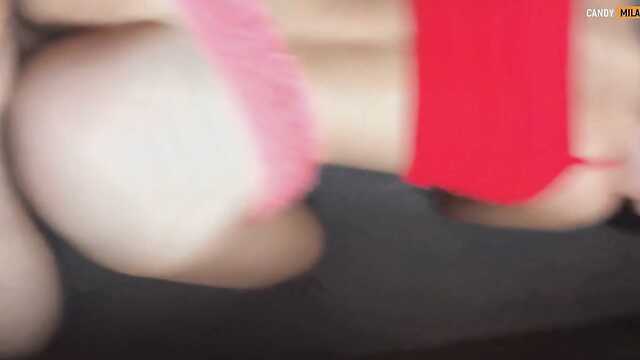 Попка сводной сестры забрызгана спермой брата