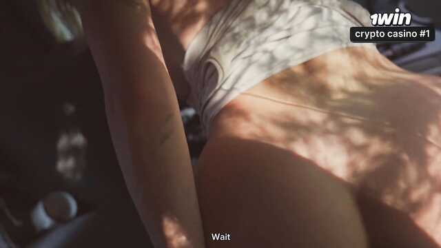 Мы устроили романтический секс в машине среди леса