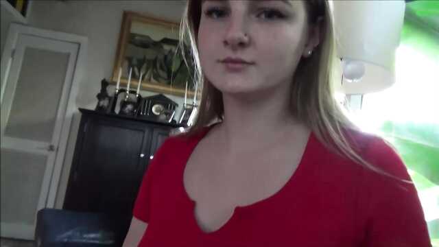 Камераға секси-подружка көрсетеді мастер-класс траха