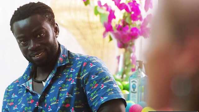 Танысып негром курортта және трахнулась жағажайда