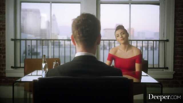 Анальное собеседование в ночи с менеджером